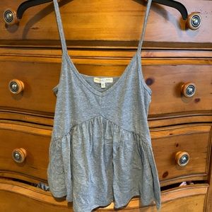 Peplum tank top